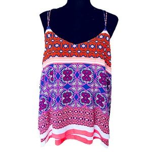 Stylus | Womens’ Bohemian Sleeveless Top | size XL
